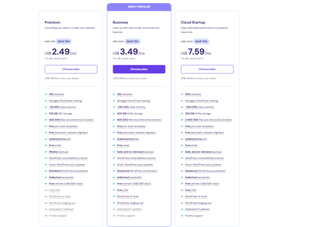 Hostinger domain: Hostinger price